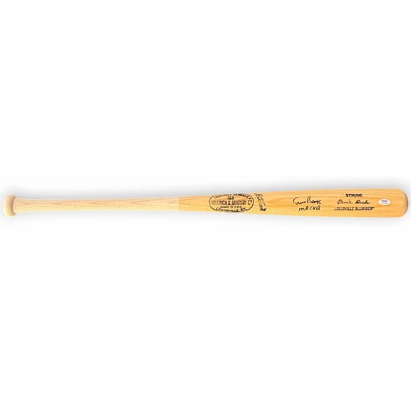 Ernie Banks Signed Autographed Custom Baseball Bat "Mr Cub" Cubs PSA AQ33284