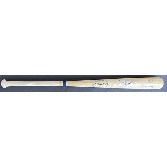 Ernie Banks Signed Autographed Wooden Baseball Bat Cubs JSA AV38467