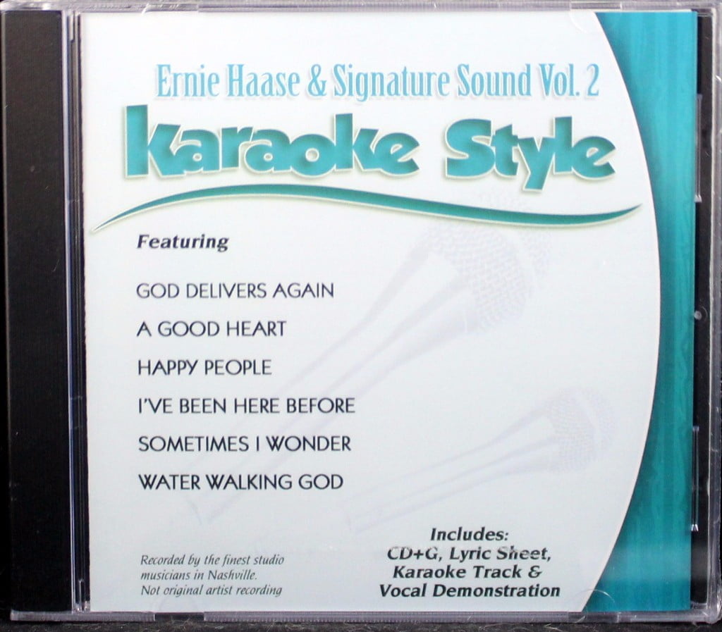 Ernie Haase and Signature Sound Volume 2 Daywind Christian Karaoke Style NEW CD+G 6 Songs