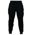 thumbnail image 1 of Ernkv Cargo Pants for Men Soft Safety Full Pants with Pocket High Waist Fashion Fall Winter Long Trousers Comfy Lounge Casual Solid Color Black M, 1 of 3