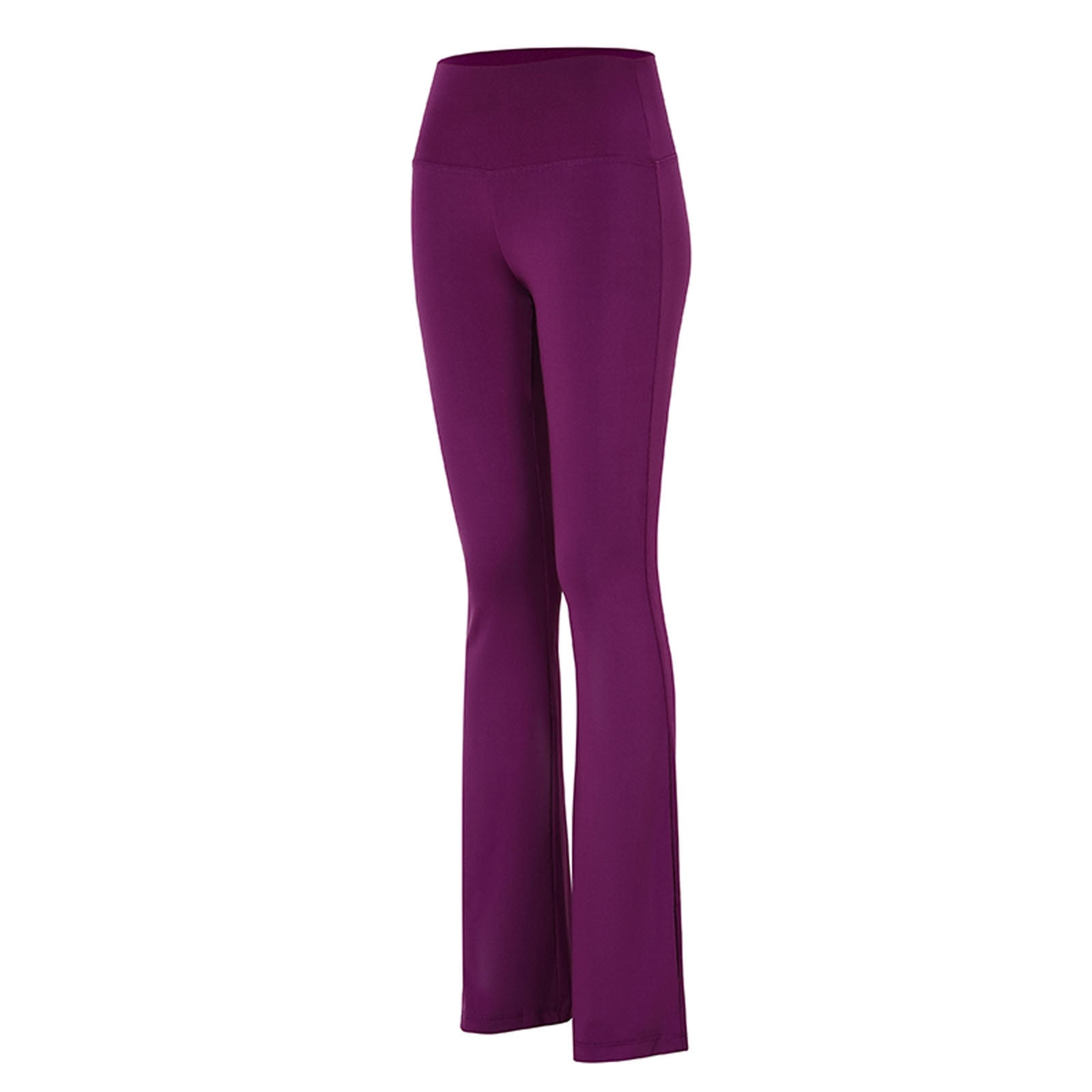 High Waist Purple Women Round Pocket Yoga Pants, Skin Fit at Rs 200 in Delhi