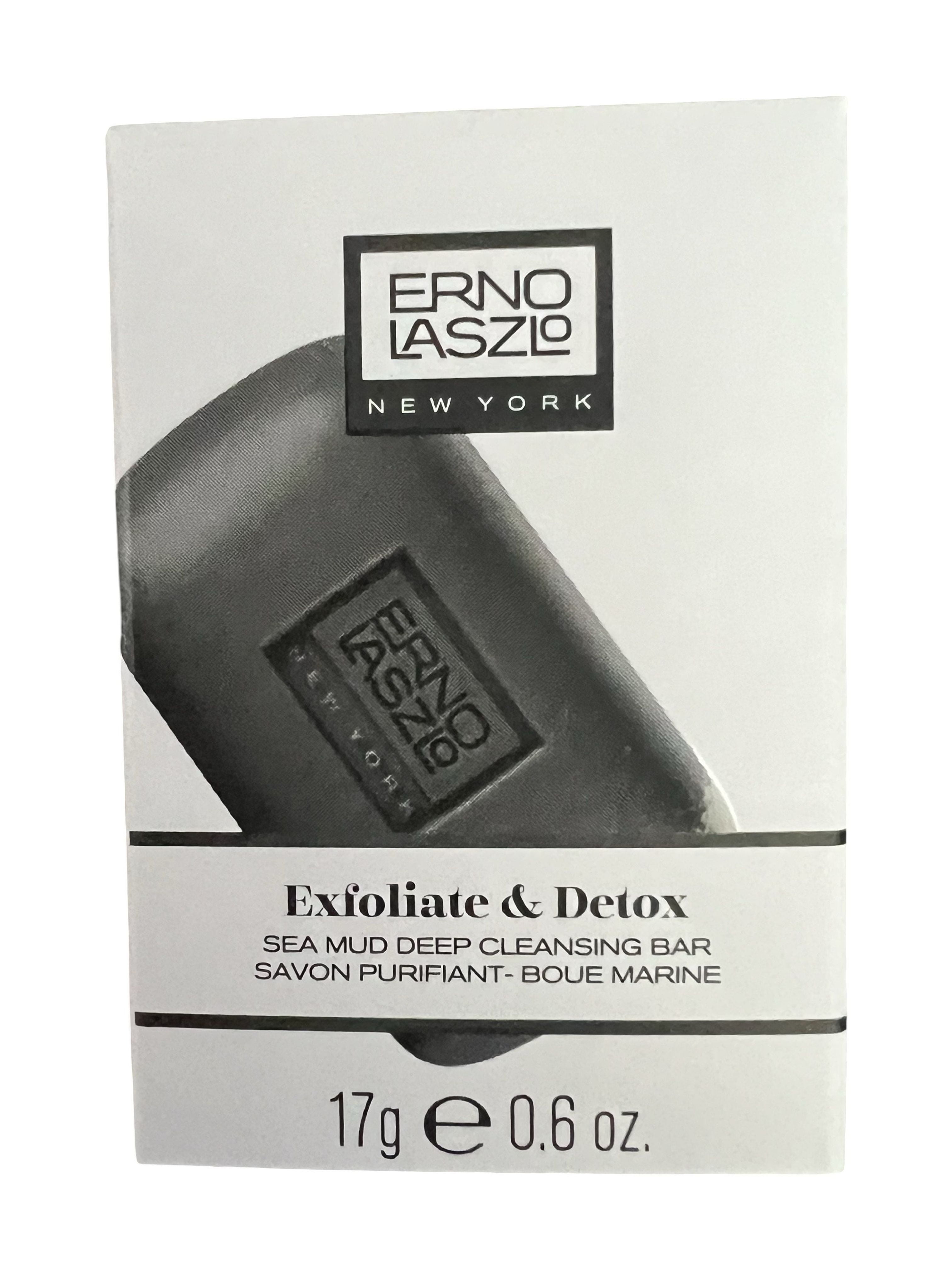 Erno Laszlo Sea Mud Cleansing Bar Soap Exfoliate & Detox, 0.6 oz