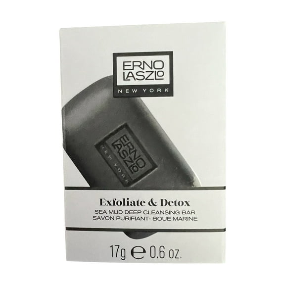 Erno Laszlo Sea Mud Cleansing Bar Soap Exfoliate & Detox, 0.6 oz