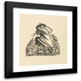 thumbnail image 1 of Ernst Barlach 15x16 Black Modern Framed Museum Art Print Titled - The Head (1919), 1 of 5