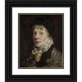 thumbnail image 1 of Ernst Josephson 15x18 Black Ornate Wood Framed Double Matted Museum Art Print Titled - Portrait of Anna North Green (1881), 1 of 5