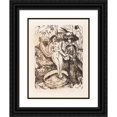thumbnail image 1 of Ernst Ludwig Kirchner 15x18 Black Ornate Wood Framed Double Matted Museum Art Print Titled - The Girlfriend's Visit (1912), 1 of 5