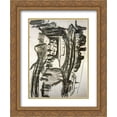 thumbnail image 1 of Ernst Ludwig Kirchner 2x Matted 20x24 Gold Ornate Framed Art Print 'Two Railway Bridges in Dresden', 1 of 2