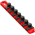 thumbnail image 1 of 8MagneticSocketOrganizerand7SocketClips-Red-1/2, 1 of 7