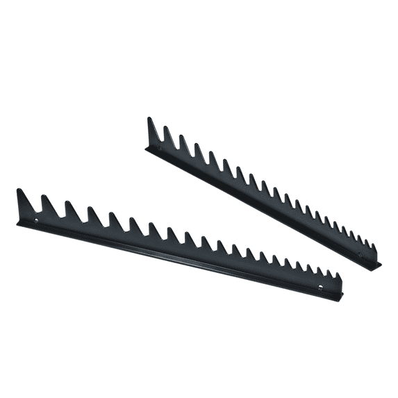 Ernst Mfg. 20 Tool Wrench Rail Set w/ Magnetic Backing - Black