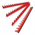 thumbnail image 1 of Ernst Mfg. 40 Tool Space Saver Wrench Rails, Red with Magnet, 1 of 3