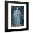 thumbnail image 1 of Ernst Schiess 10x14 Black Modern Framed Museum Art Print Titled - Blessing Christ, 1 of 5