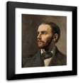 thumbnail image 1 of Ernst Stückelberg 20x24 Black Modern Framed Museum Art Print Titled - Portrait of the Archaeologist Johann Jakob Bernoulli (1852), 1 of 5