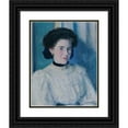 thumbnail image 1 of Ernst Stöhr 20x24 Black Ornate Framed Double Matted Museum Art Print Titled: Girls' Portrait, 1 of 5