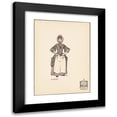 thumbnail image 1 of Ernst Stern 14x18 Black Modern Framed Museum Art Print Titled - Garderobiere (1912), 1 of 5