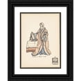 thumbnail image 1 of Ernst Stern 14x18 Black Ornate Wood Framed Double Matted Museum Art Print Titled - The First Schneidersellschaft (1912), 1 of 5