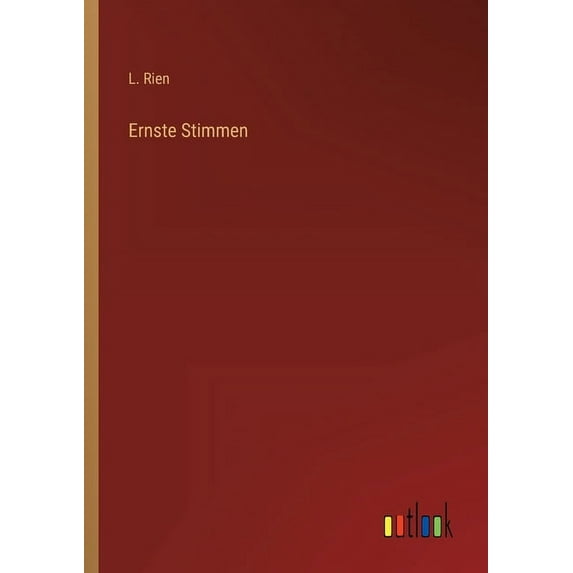 Ernste Stimmen (Paperback)
