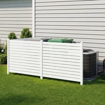 VEVOR 2 Panels Outdoor Privacy Screen, 48 x 48 in Air Conditioner Fence ...