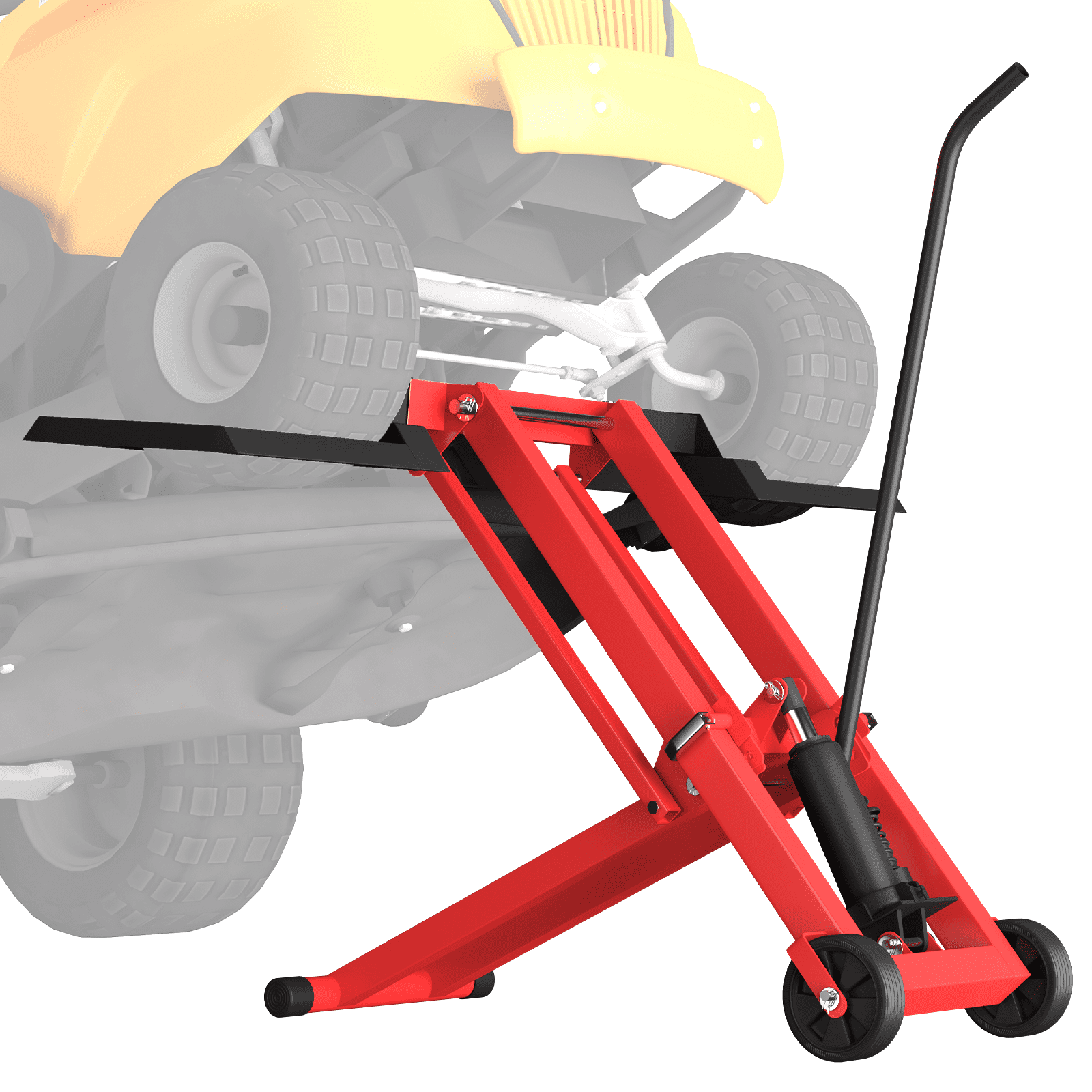 Erommy 500LB Hydraulic Lawn Mower Lift Jack with 3-Height