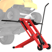 Erommy 500LB Hydraulic Lawn Mower Lift Jack with 3-Height Adjustment for Tractors and Zero Turn Lawn Mowers