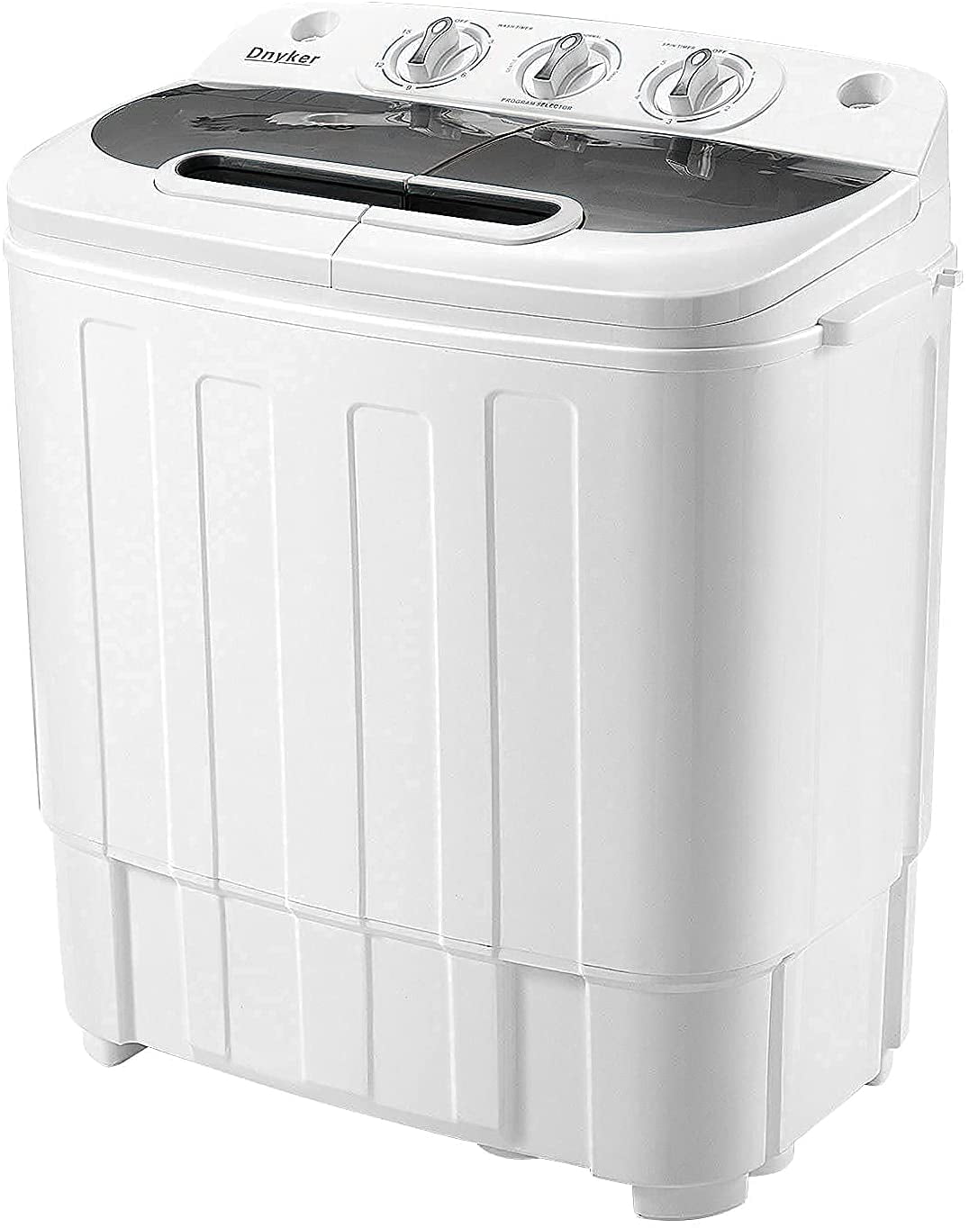 Erommy Twin Tub Mini Portable 16.5 lbs. Washing Machine and Dryer Spin