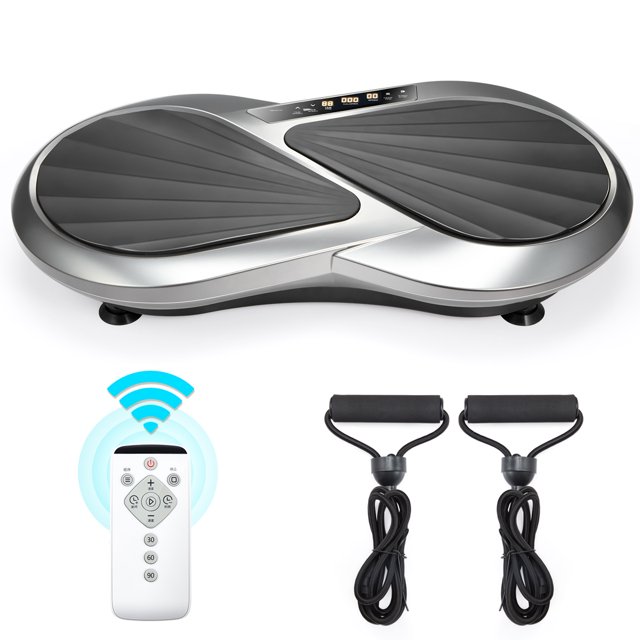 Erommy Vibration Plate Exercise Machine ，Home Training Equipment
