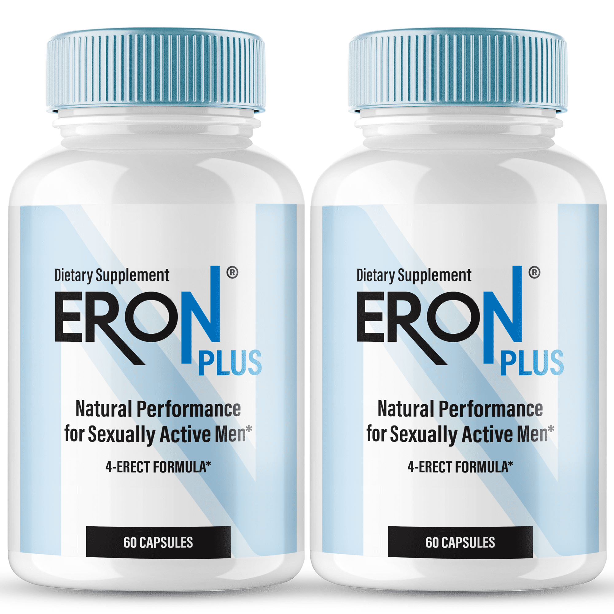 Eron Plus Capsules - Boîte De 2x60 Gélules - Complément Alimentaire (L-Arginine, Maca) - Péremption 12/2025
