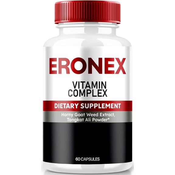 Eronex Capsules, Eronex Maximum Power and Vitality Support, All-Natural 1200 MG Pills, Extra Strength Multivitamins for Overall Health, Ero Nex Reviews (60 Capsules)