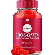 Eros Bites Gummies for Men   Erosbites Male Gummy All-Natural Reviews, 1 Pack, 60 Gummies