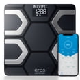 thumbnail interactive-video image 1 of Eros Bluetooth Smart Body Fat Scale with Free Tracking Eros Scale APP - Black, 1 of 8