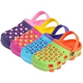 thumbnail image 1 of Eros CHZ1316 Girls Bubble Clogs - Assorted Colors - Case of 36, 1 of 1
