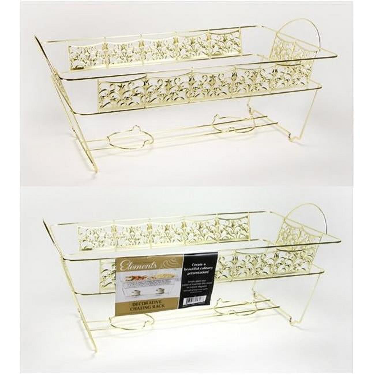 Eros KIN15318 Decorative Chafing Rack - Full Size - Gold Elements ...