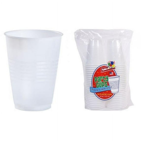 Eros KIN81960 18 oz Translucent Cup - 50 Per Pack - Case of 20