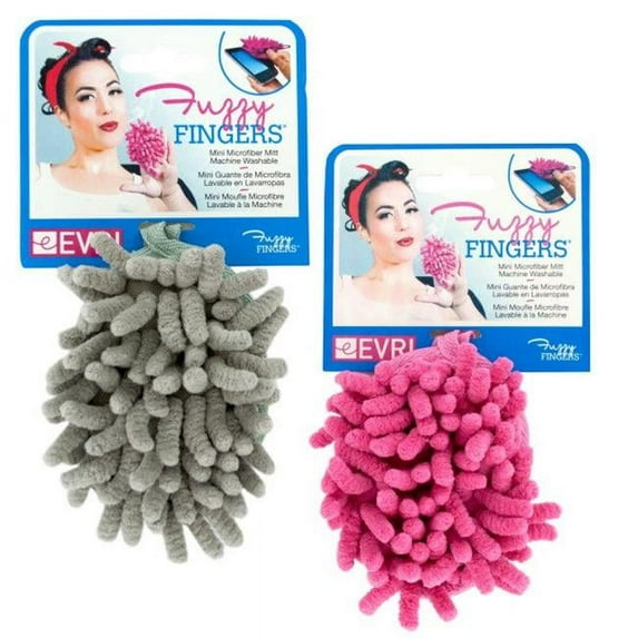 Eros KOLHA418 Fuzzy Fingers Mini Microfiber Mitt - Case of 24