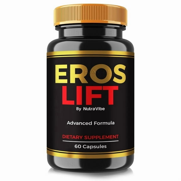 Eros Lift  Original Eros Lift Capsules with a Natural Daily Blend for Wellness |Clean, Gentle, Easy-to-Swallow Pills (60 Capsules)