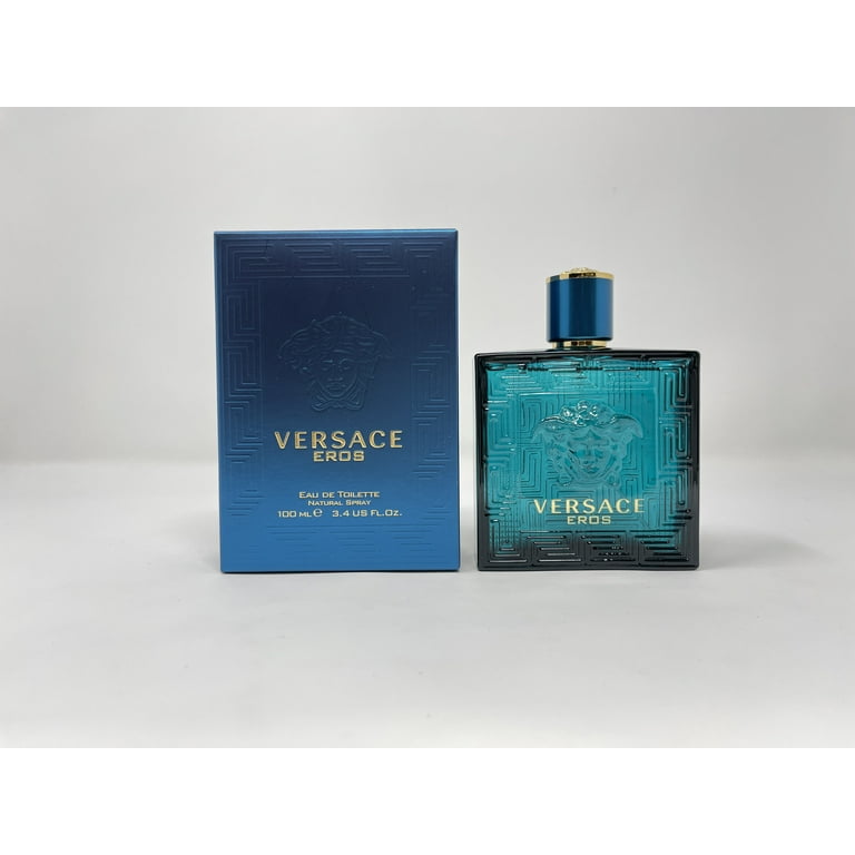 Eros by Versace Aromatic Mint Lemon Scented Eau De Toilette Spray for Men 3.40 oz Walmart