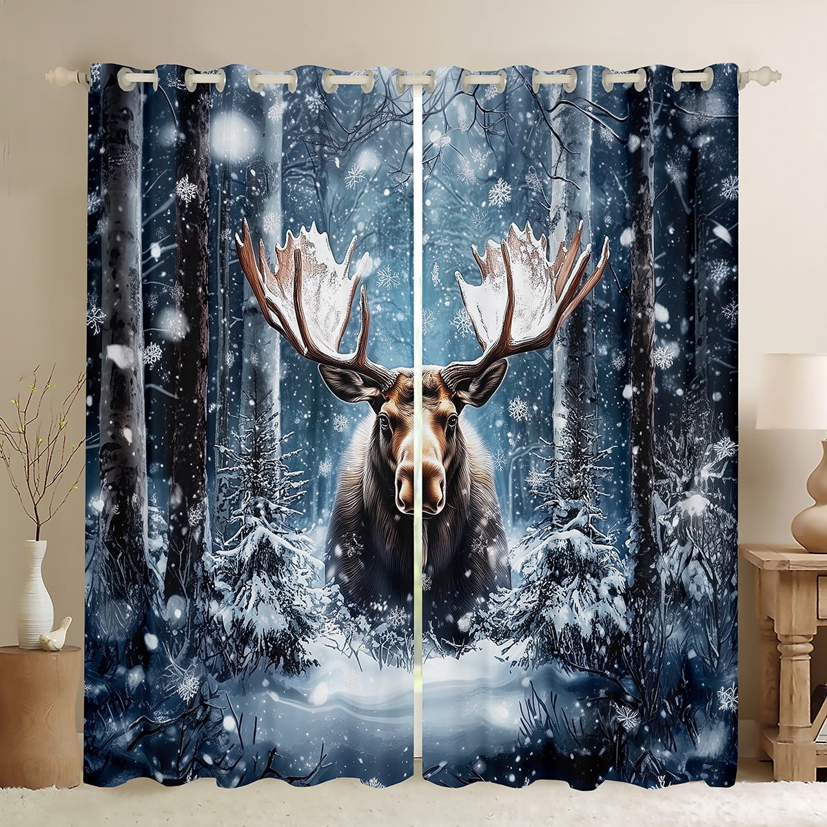 3D Lovely Animals Pattern 815 Curtains Drapes