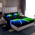 thumbnail image 1 of Erosebridal 3D Basketball Sheet Set Twin, Sport Player Bedding Sets Twin Size, Geometric Decor 3pcs, 1 of 7