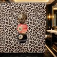thumbnail image 1 of Erosebridal 8 Ball Shower Curtain 72Wx72L Coral Bathroom Curtain, Coral Leopard, 1 of 5
