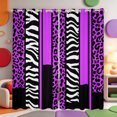thumbnail image 1 of Erosebridal Abstract Cheetah Print Kitchen Curtains,Classic Leopard Black Out Curtains Pack of 2 (42x63 Each), 1 of 6