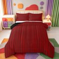 thumbnail image 1 of Erosebridal Abstract Line Art Queen Comforter Set,Aesthetic Striped Comforter Sets Queen,Black Reversible,3pcs,1 Comforter and 2 Pillowcases, 1 of 7