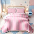thumbnail image 1 of Erosebridal Abstract Linear Art Twin Quilt Set,Boho Lines Twin Coverlet Set,2 Pieces,1 Bedspread and 1 Pillowcase, 1 of 7