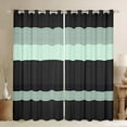 thumbnail image 1 of Erosebridal Abstract Lines Curtains and Drapes (38Wx54L),Geometric Stripes Blackout Curtains for Bedroom,Geometry Lines Curtains Pack of 2 (38Wx54L),Teens Bedroom Decor, 1 of 6