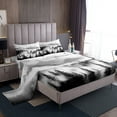 thumbnail image 1 of Erosebridal American Football City Sheet Set Twin, Puurple Gold Bedding Sets Twin Size, Eat Sleep Room Decor, 1 of 7