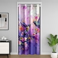 thumbnail image 1 of Erosebridal Animal Hummingbird Door Curtain For Doorways 42x84,Colorful Floral Black Out Curtain,Bird Bedroom Decor, 1 of 5