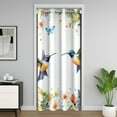 thumbnail image 1 of Erosebridal Animal Hummingbird Door Curtain Panel 52x84,Colorful Floral Door Curtain For Doorways 52x84,Bird Bedroom Decor, 1 of 5