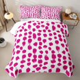thumbnail image 1 of Erosebridal Artistic Blot Quilt Full for Girls, Modern Blob Print Full Bedspread Sets, 3 Pieces, 1 of 7