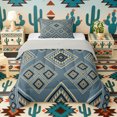 thumbnail image 1 of Erosebridal Aztec Aesthetic Twin Comforter Sets, Blue Beige Bedding Set, Gray Reversible 2-Piece, 1 Comforter and 1 Pillowcase, 1 of 6