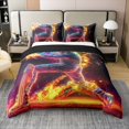 thumbnail image 1 of Erosebridal Baseball 100% Cotton Duvet Cover Twin Size,Gaming Sport Bedding Sets Twin Size,Gradient Decor,Reversible,Breathable,2pcs(No Comforter), 1 of 6