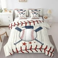 thumbnail image 1 of Erosebridal Baseball Bedding Queen Size,Sport Theme Bedding Sets Queen Size,Ball Gaming Decor,Super Cozy,7pcs, 1 of 5