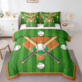 thumbnail image 1 of Erosebridal Baseball Bedding Queen Size for Boys,Ball Court Bedding Sets Queen Size,Sport Bedroom Decor,Super Cozy,7pcs, 1 of 5